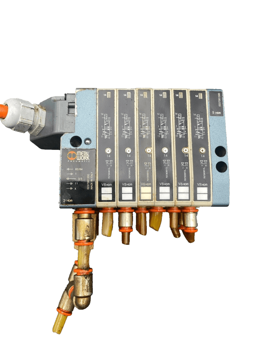 METAL WORK 0227301200 2HDM + 707303013 V8HDM x4pc + 707203013 V6HDM x2pc - KLR Automation