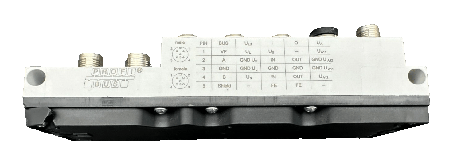 REXROTH PB DIO 8/8 RF - FLS PB M12 DIO 8/8 M12 MNR R911307247 LOGIC I/O MODULE - KLR Automation