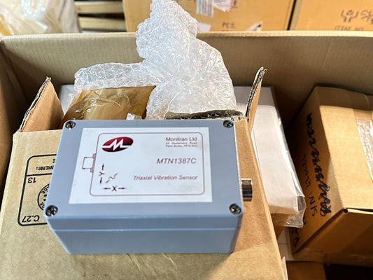 1pc x MONITRAN - TRIAXIAL Vibration Sensor MTN1387C - KLR Automation