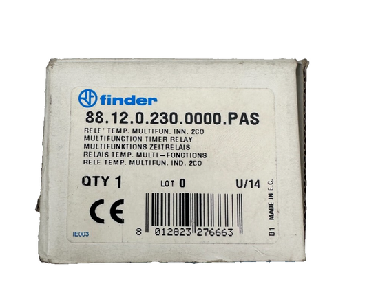 FINDER 88.12.0.230.0000.PAS MULTIFUNCTION TIMER RELAY