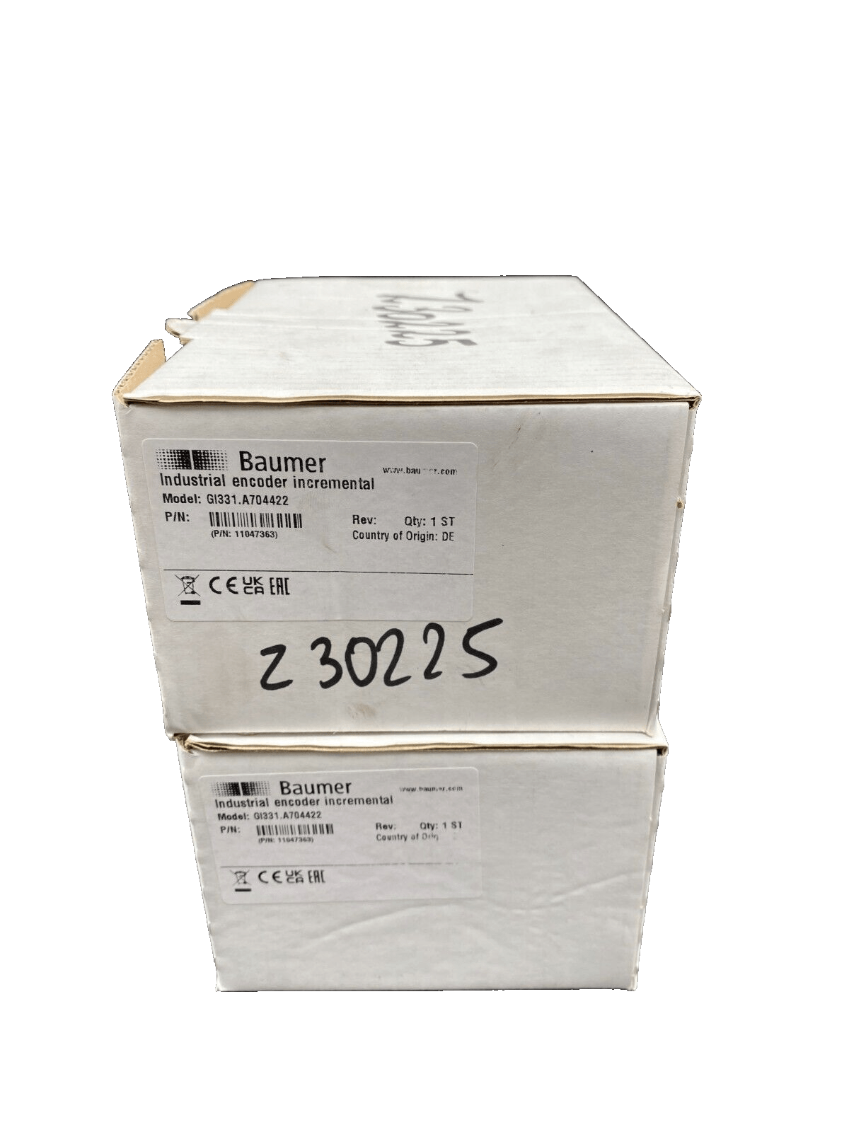 BAUMER GI331.A704422 INDUSTRIAL ENCODER INCREMENTAL x1pc - KLR Automation
