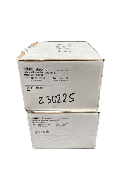 BAUMER GI331.A704422 INDUSTRIAL ENCODER INCREMENTAL x1pc - KLR Automation