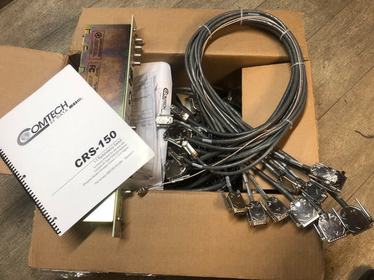 Comtech EF Data CRS - 150 Modem Redundancy Switch 1:1 With All cable and more .. - KLR Automation