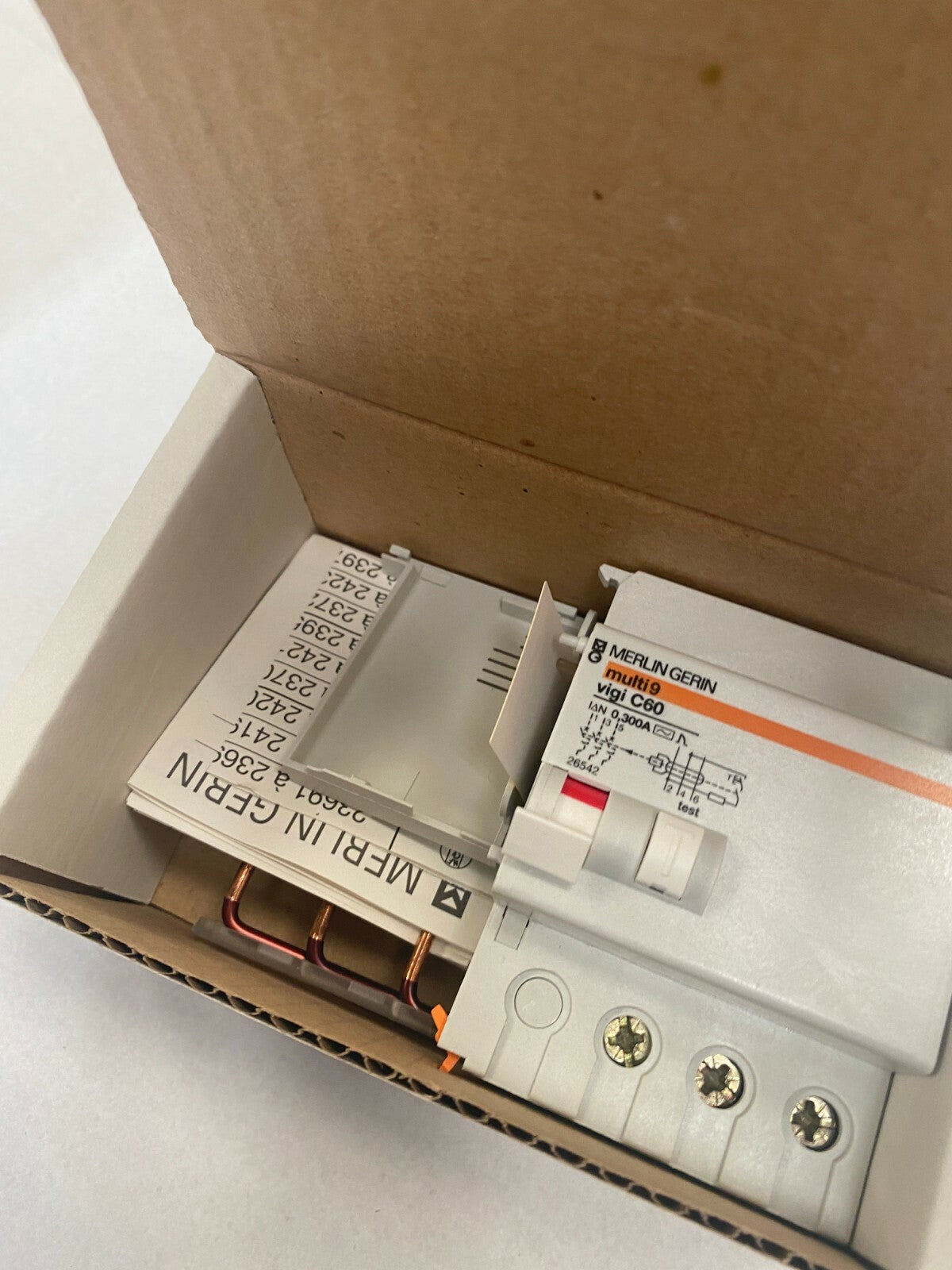 Merlin Gerin Schneider multi 9 vigi c60 26542