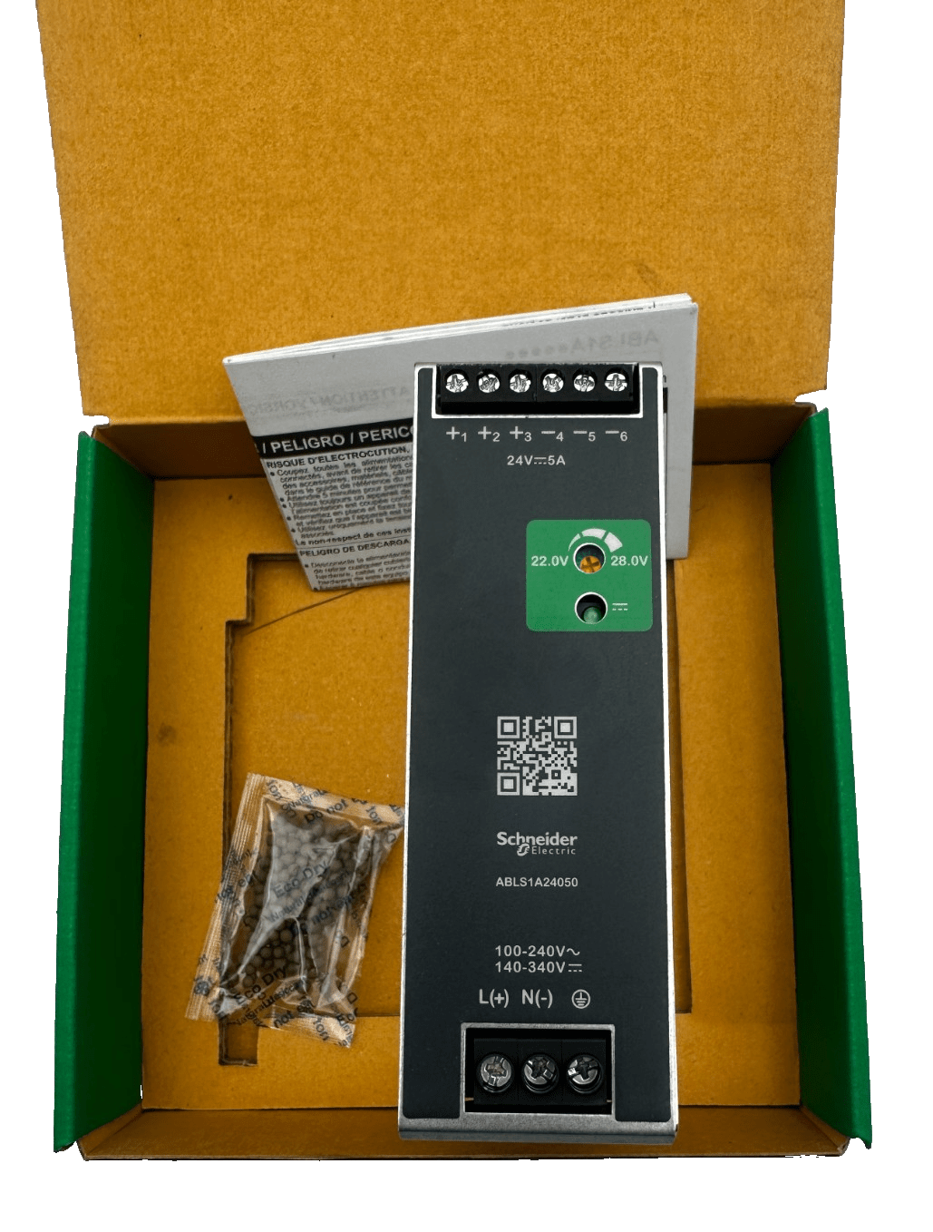SCHNEIDER ELECTRIC ABLS1A24050 MODICON POWER SUPPLY 24V 5A - KLR Automation