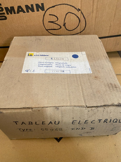 Tableau Electrique ELM Leblanc S55420 Type 55062 Ind. B 55420 - G - KLR Automation