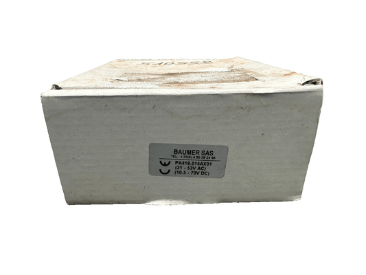 BAUMER PA418.015AX01 INDICATEUR UNIVERSEL PROCESS/TEMPERATURE/CELLULE DE CHARGE - KLR Automation