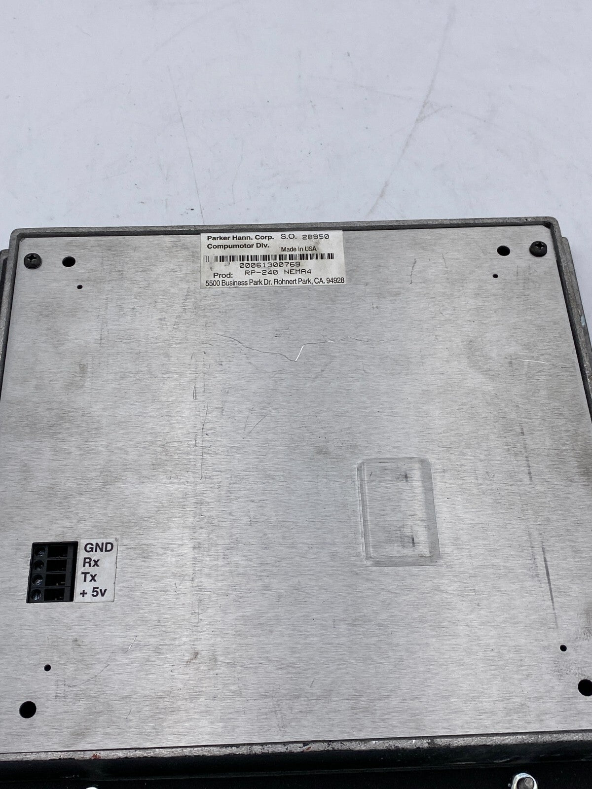 PARKER COMPUMOTOR RP-240 OPERATOR INTERFACE
