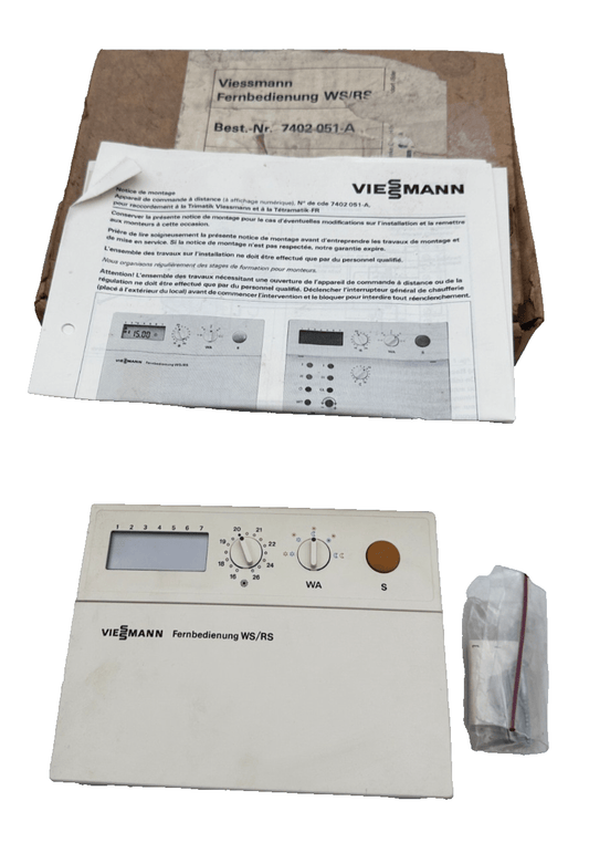 VIESSMANN 7402 051 A TELECOMMANDE WS/RS 7V 50Hz 0.1A - KLR Automation