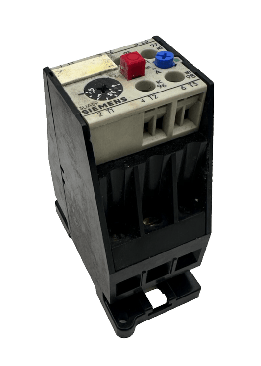 SIEMENS 3UA59 00 - 1E 2.5 - 4A OVERLOAD RELAY NEW OLD STOCK - KLR Automation