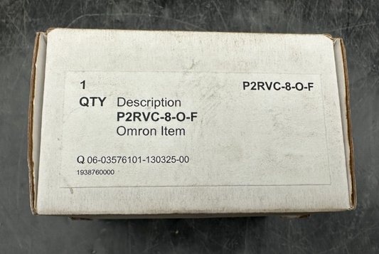 OMRON P2RVC-8-O-F MODULE RELAIS