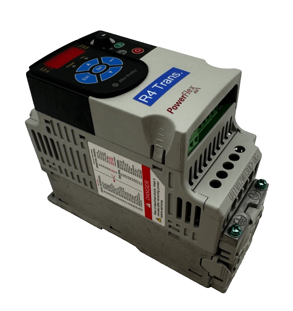 ALLEN - BRADLEY POWERFLEX 4M 22F - A4P2N103 SERIES A 0.75kW 1HP 200 - 240V - KLR Automation