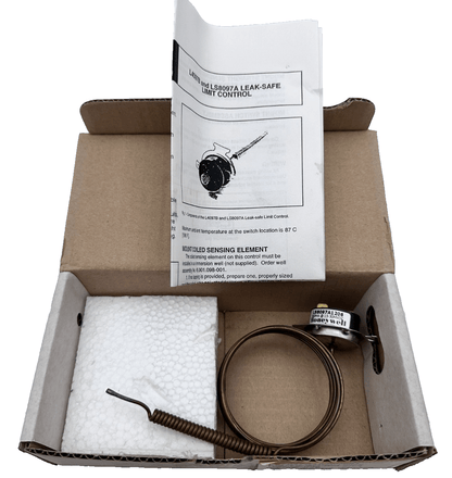 HONEYWELL LS8097A1206 LS8097A1206U001 LEAK SAFE AQUASTAT LIMIT CONTROL x1pc - KLR Automation