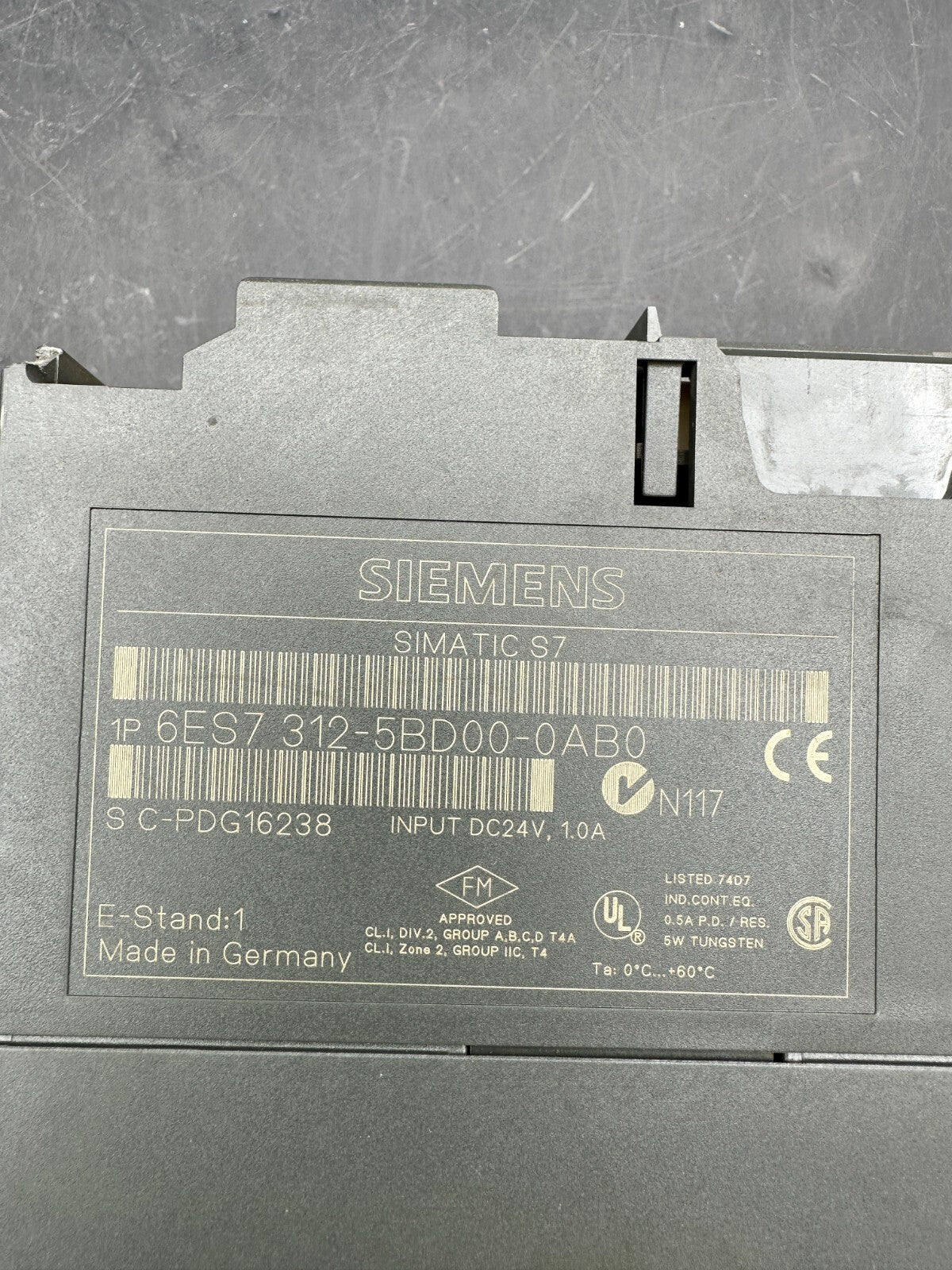 Siemens SIMATIC S7-300 CPU312C 6ES7 312-5BD00-0AB0 6ES7312-5BD00-0AB0