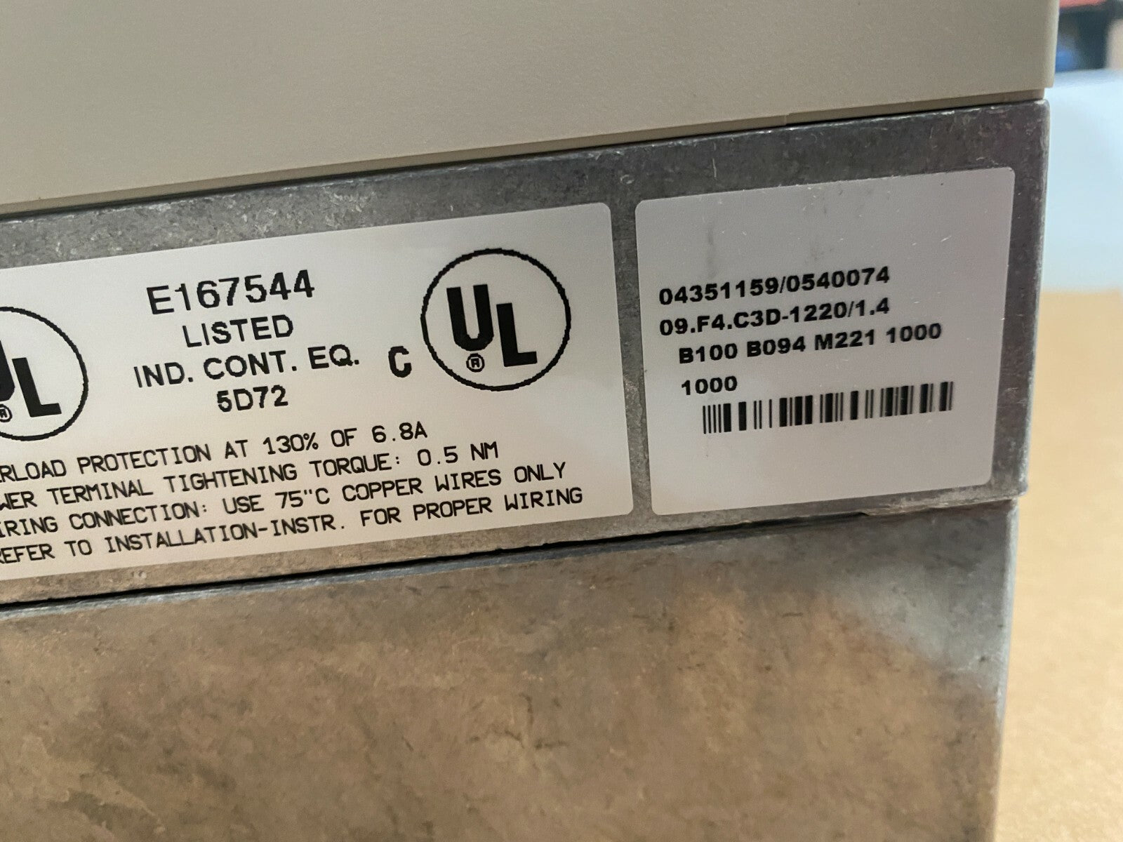 KEB Combivert Drive  F4  09.F4.C3D-1220/1.4   2.8Kva F4-S F4-C   OLD STOCK NEW