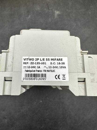 VITWO 2P L/EN SS MIFARE CENTRALE 2 portes URMET FV 1056 CV2