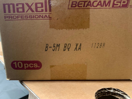 10 pc X Maxell B-5M MBQ Betacam SP  small