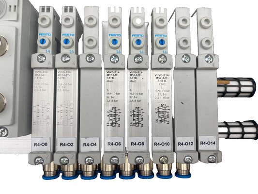 FESTO VTUG-14-VRLK-B1T-G14-U-Q85-5M3L + VAEM-L1-S-8-PT VUVG-B14-M52-AZT-F-1T1L