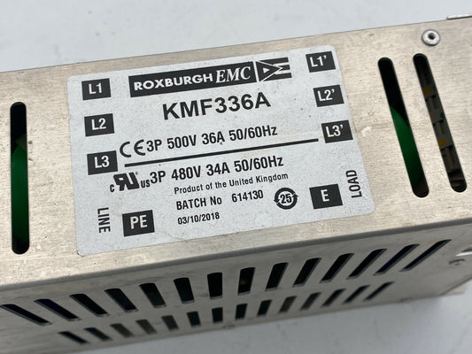 KMF336A Three Phase Mains Filter - KLR Automation