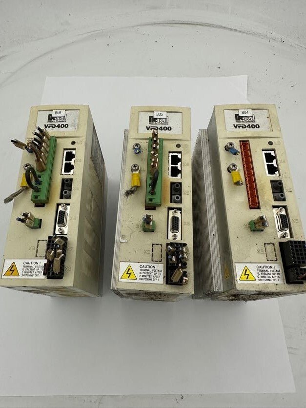 1pc x PRIMA ELECTRONICS MOTOR CONTROLLER VFD400 VFD3CPB11050000 Rev.02 - KLR Automation