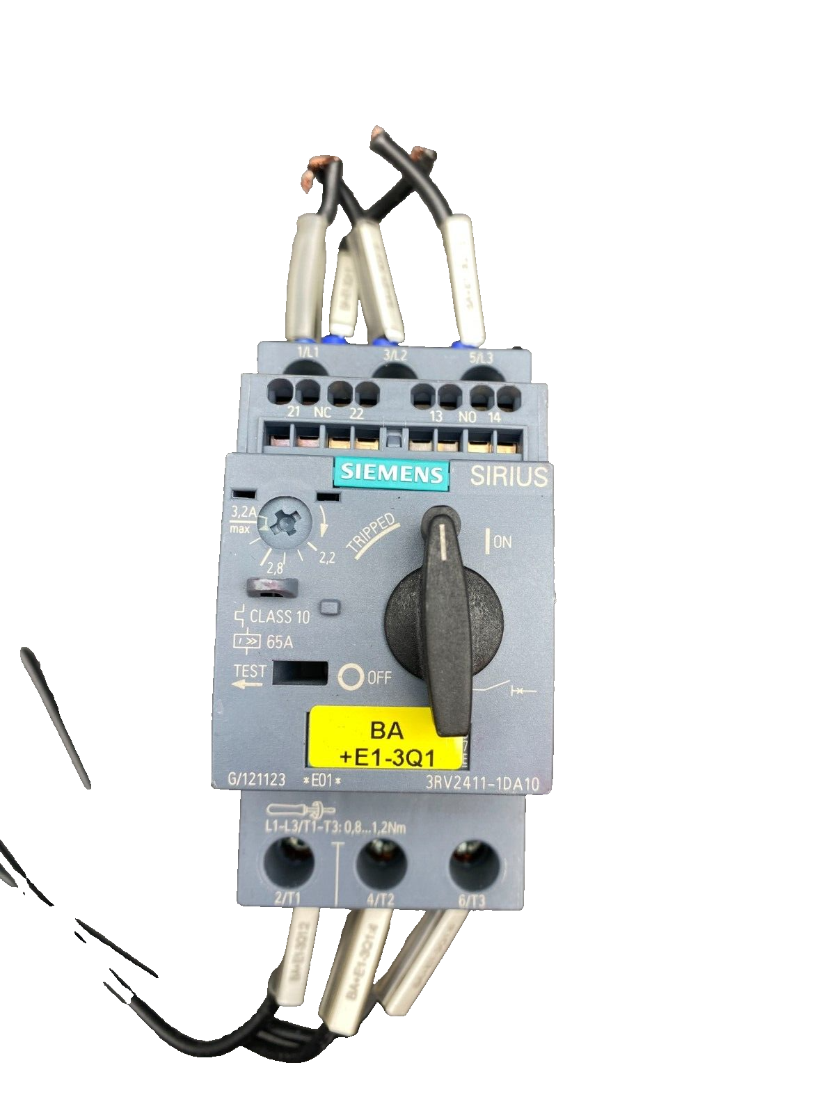SIEMENS SIRIUS 3RV2411-1DA10