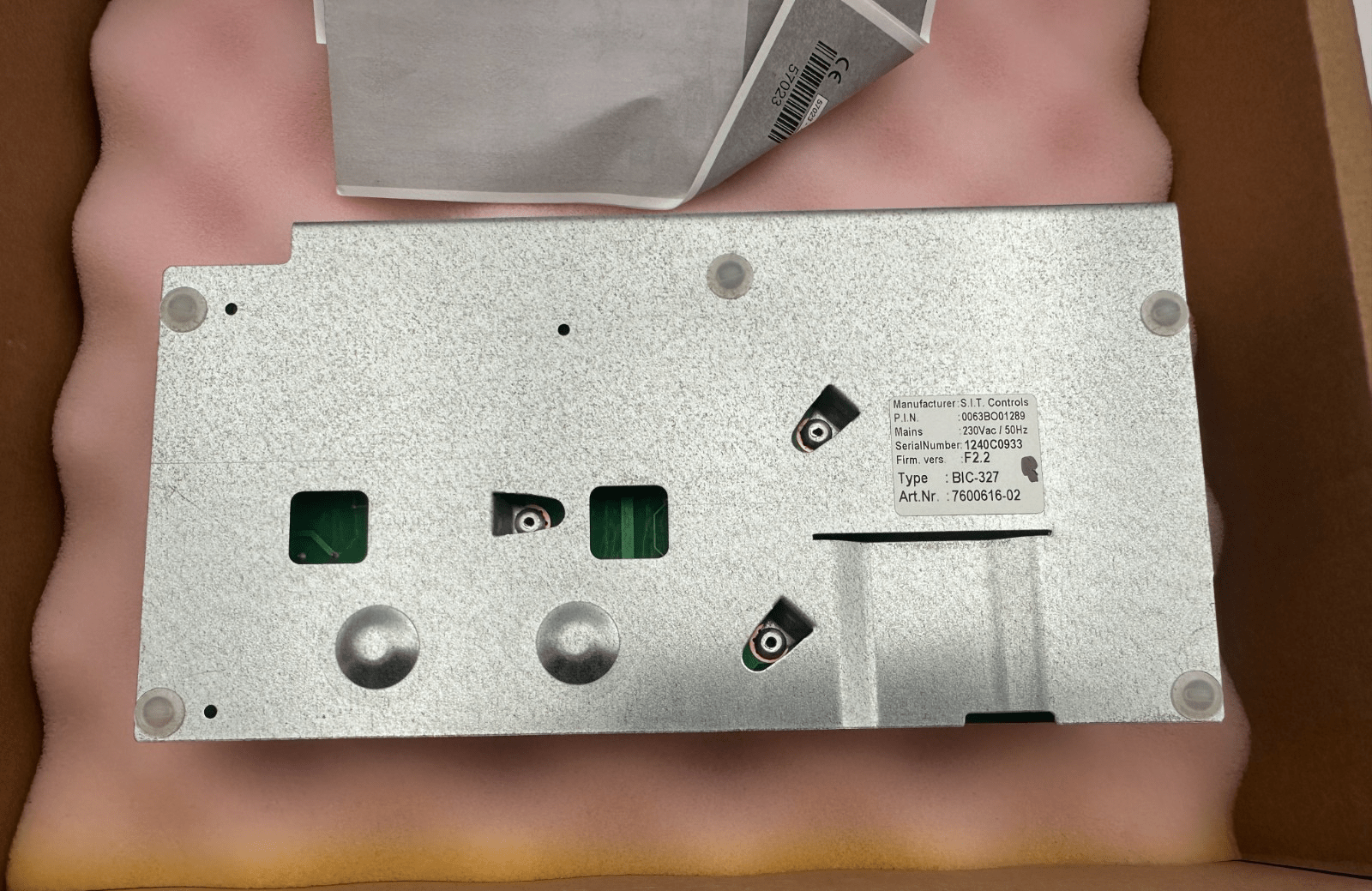 DE DIETRICH S103126 CARTE DE SECURITE BIC BIC - 327 MCR - KLR Automation