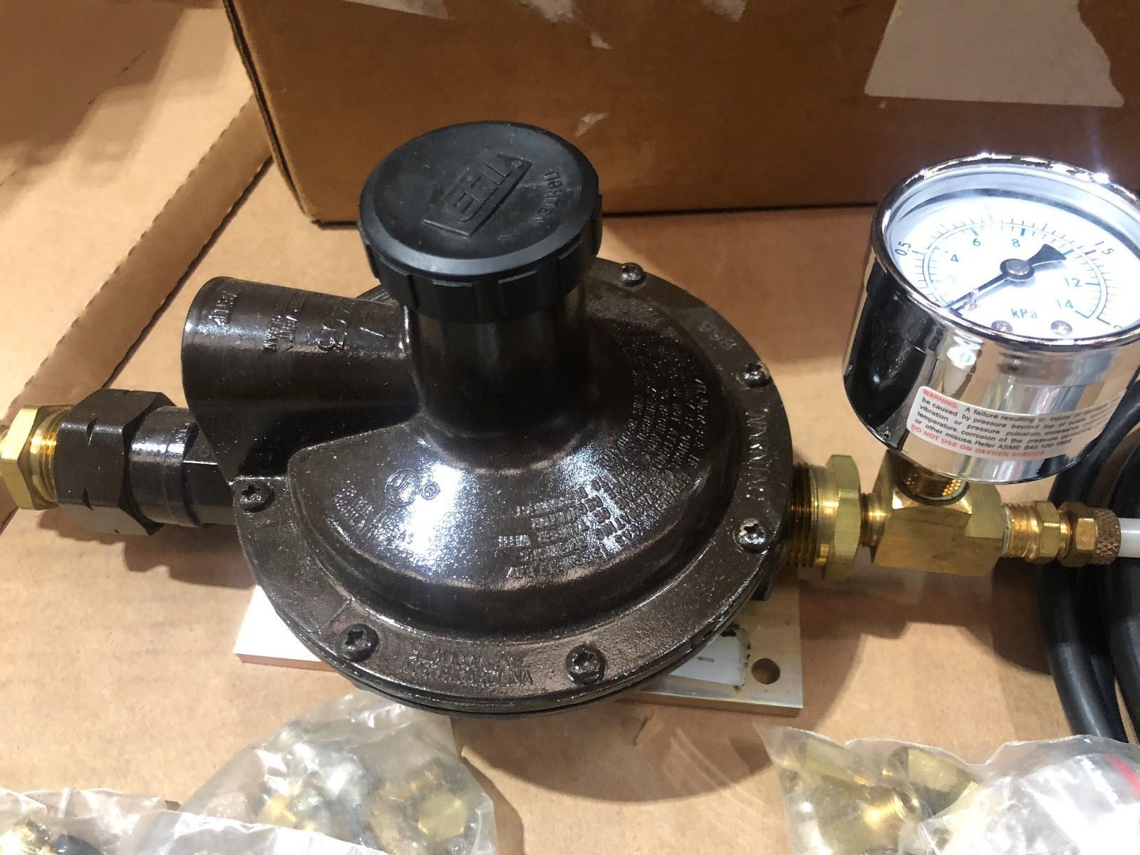 Hutton 132 - 8 Andrew 42996A Low Pressure Regulating Assembly - KLR Automation