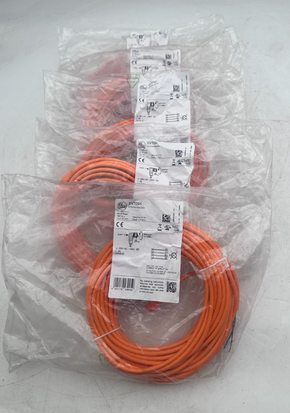 IFM EVT094 CABLE DE CONNEXION M12 CONNECTEUR 15M x5pc