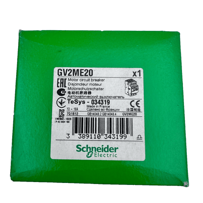 SCHNEIDER ELECTRIC GV2ME20 DISJONCTEUR MOTEUR - KLR Automation