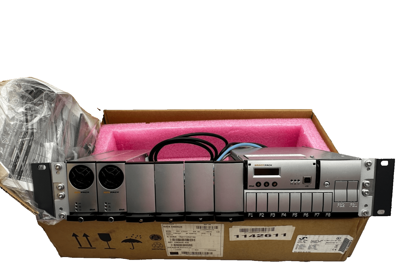 ELTEK SMARTPACK + MINIPACK 48V 4.8kW w/o CM0602.030 - KLR Automation