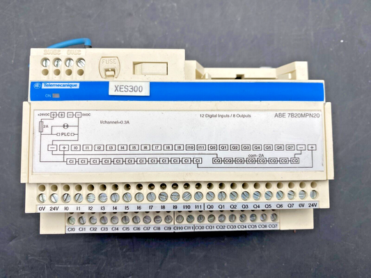 TELEMECANIQUE ABE7B20MPN20 CONNECTION SUB BASE I/O MODULE