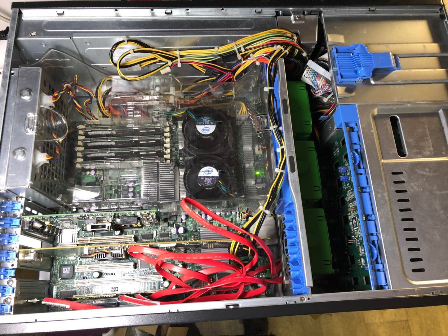 SUPERMICRO Server Storage 5To 4Gb Ram + Card Digital Rapids 6510 Aja Kona - LHE+RO - KLR Automation