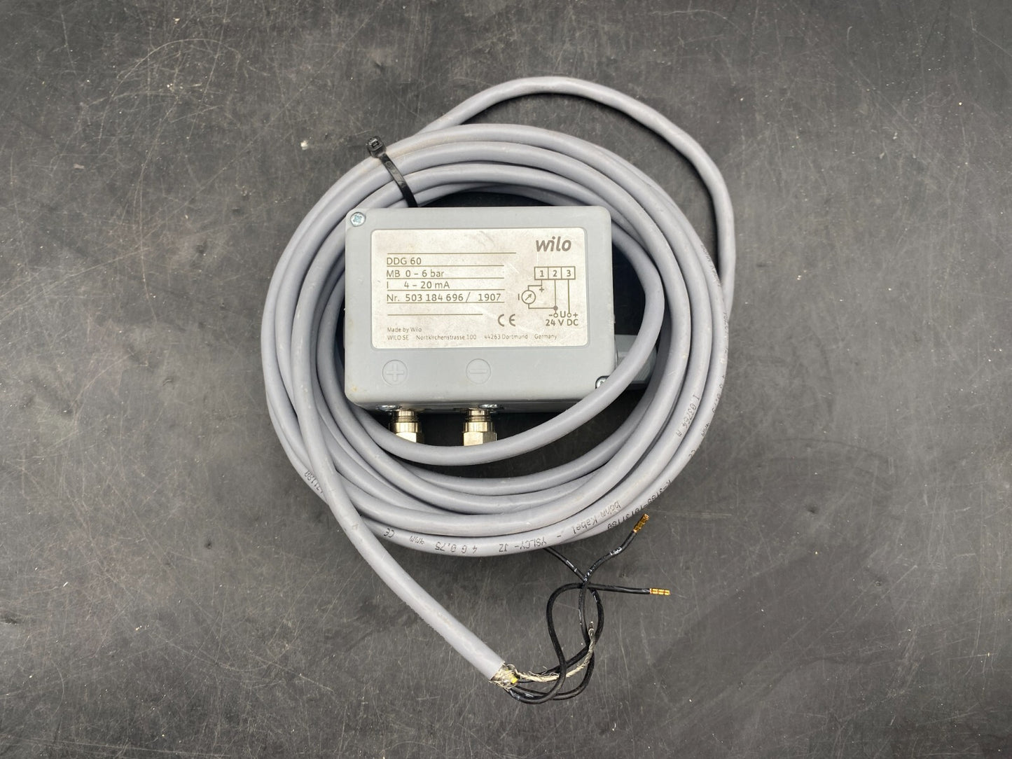 Capteur de pression différentielle Wilo DDG 60 - KLR Automation