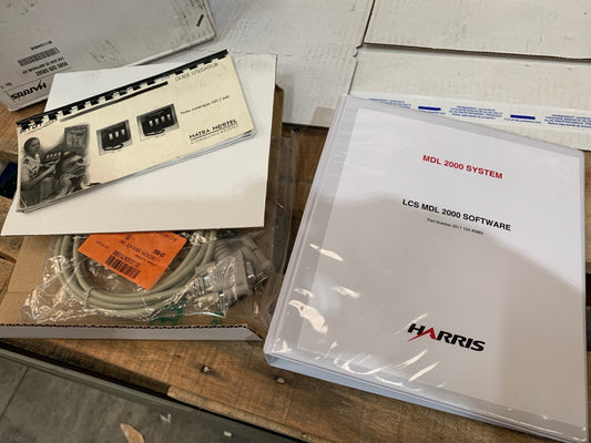 Harris MDL 2000 LCS 2000 V5 Software kit reseau MTGT