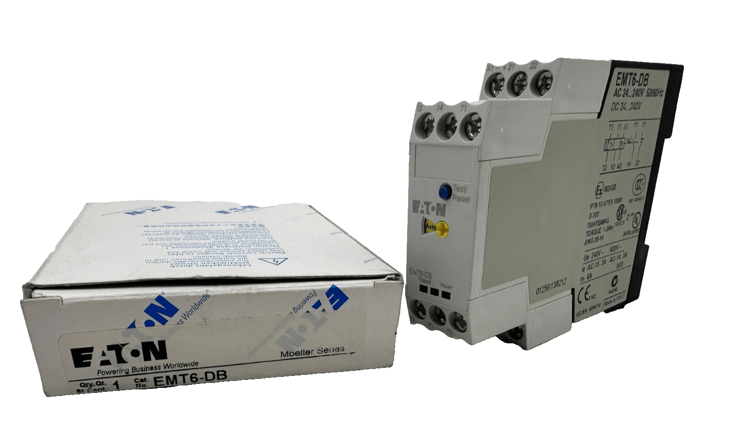 EATON EMT6 - DB THERMISTOR MOTOR PROTECTION RELAY - KLR Automation