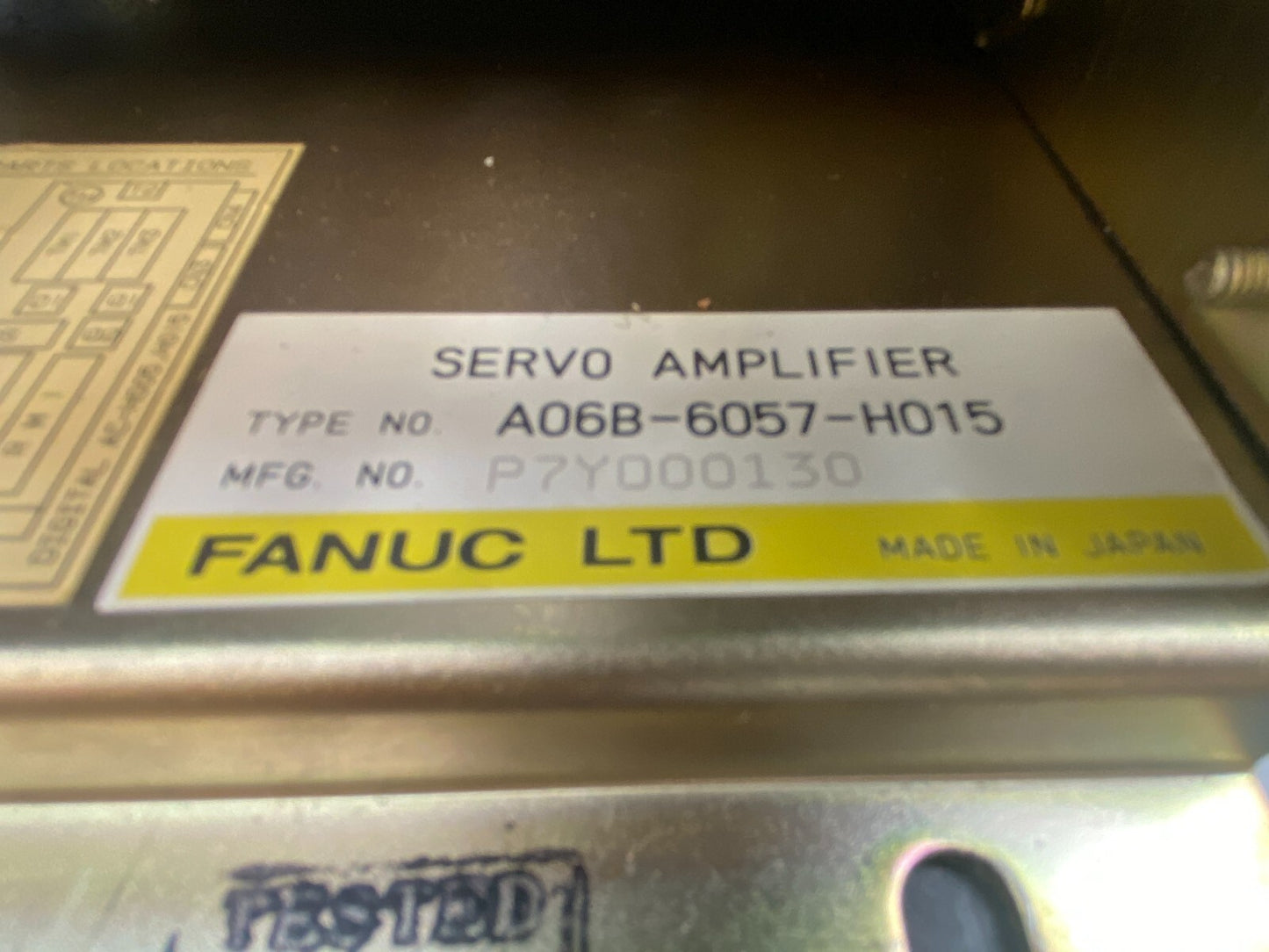 1pc x FANUC A06B-6057-H015 SERVO AMPLIFIER