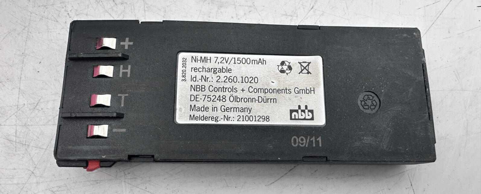 NBB NANO L SMJ - A2/2 7.2V 433.100 - 434.750 MHz CONTROL REMOTE JOYSTICK - KLR Automation