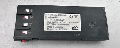 NBB NANO L SMJ - A2/2 7.2V 433.100 - 434.750 MHz CONTROL REMOTE JOYSTICK - KLR Automation