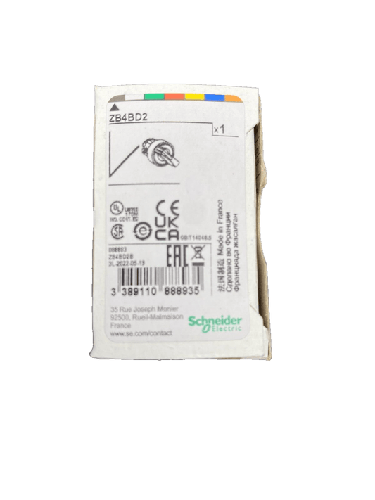 SCHNEIDER ELECTRIC ZB4BD2 TETE DE COMMANDE x3pc - KLR Automation