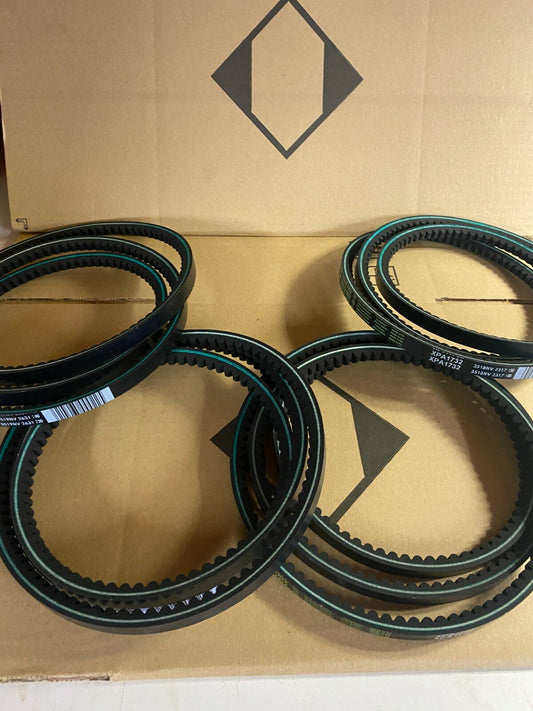 4 pc x Optibelt Courroie trapézoïdale crantée Xpa1732 - KLR Automation