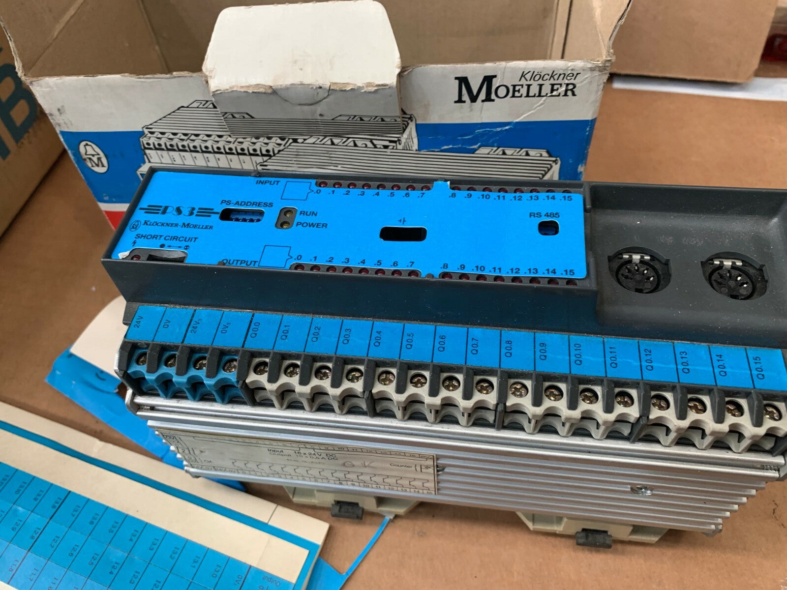 Klöckner Moeller PS3-DC .In:24V/SPS Out:24V/DC05A PLC