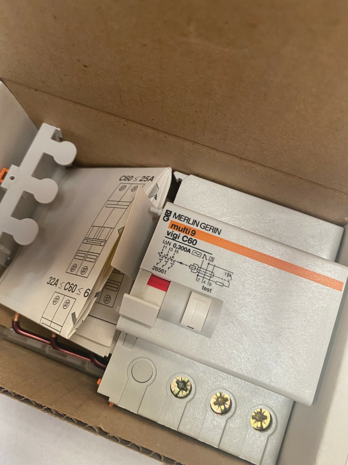 Merlin Gerin Schneider multi 9 vigi c60 26561