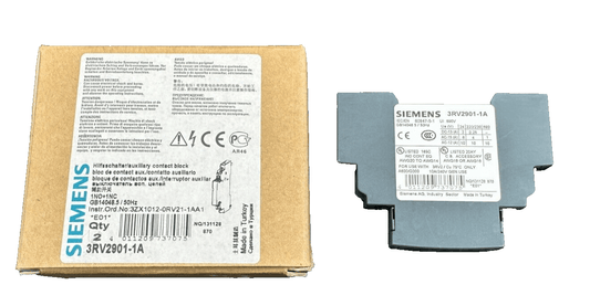 SIEMENS 3RV2901 - 1A BLOC DE CONTACT AUXILIAIRE - KLR Automation