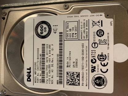 1 x DELL PowerEdge R610 Server System 16 Gb RAM, HDD 2 x 600GO 10K MBF2600RC - KLR Automation