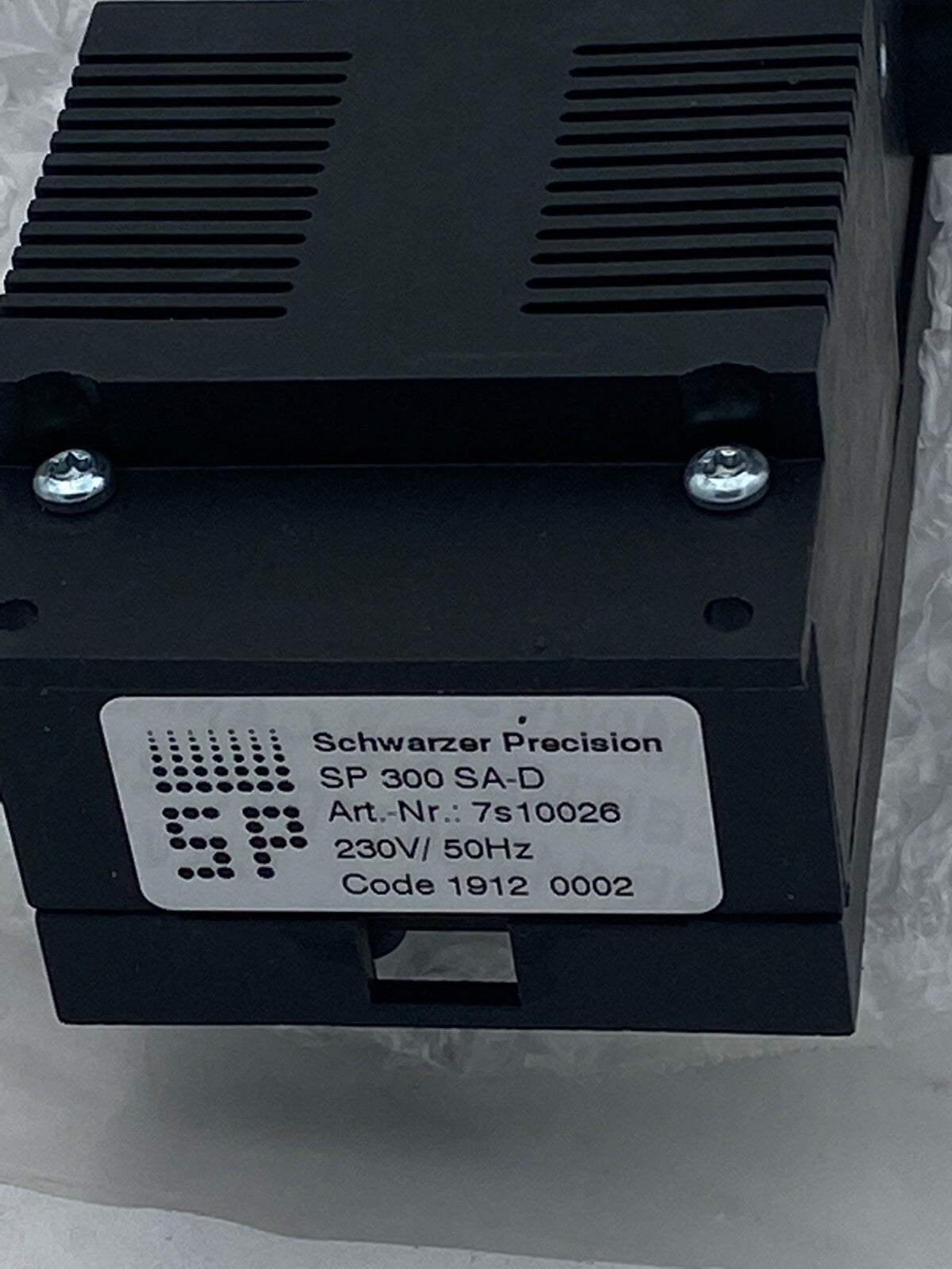 SP 300 SA - D - Schwarzer Precision Pump compressor - KLR Automation