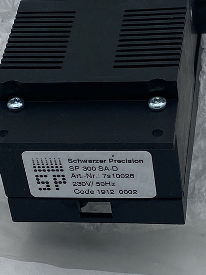 SP 300 SA - D - Schwarzer Precision Pump compressor - KLR Automation