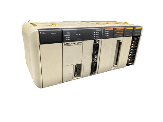 OMRON CPU43 - V1 SYSMAC CQM1 + PA203 + OCH + OD212 + ID213 x1pc - KLR Automation