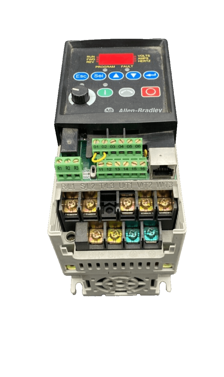 ALLEN - BRADLEY 22A - A1P5N114 0.2kW/0.25HP JAN 23 FRN 1.02 AC DRIVE POWERFLEX - KLR Automation