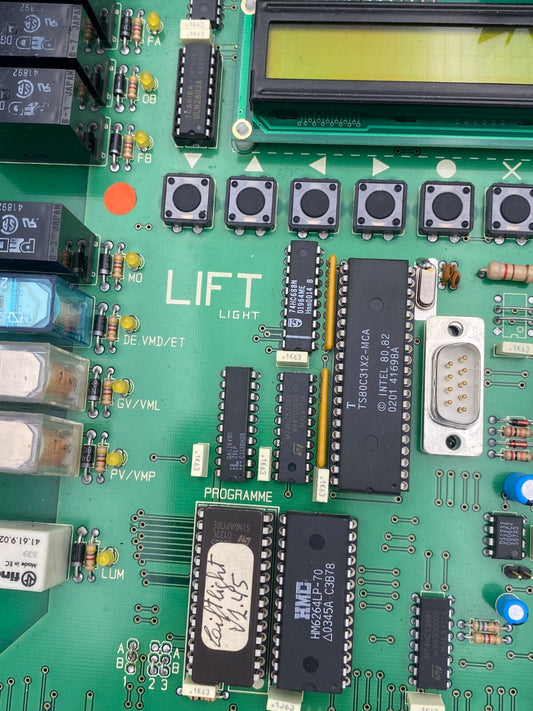 Elevator Lift Card Oléodyne Lift Light 1 RSZ 2k1102