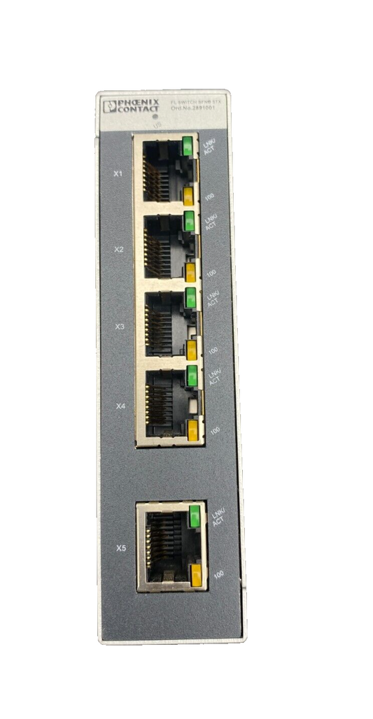 PHOENIX CONTACT FL SWITCH SFNB 5TX 2891001 HW 10